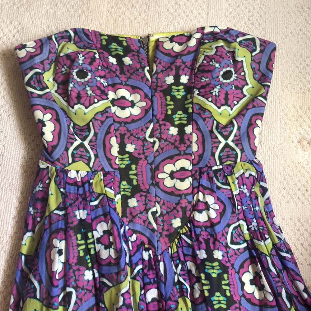Nicole Miller Strapless Dress